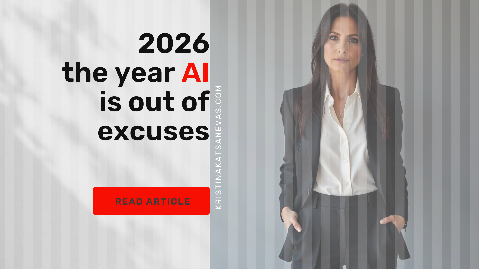 2026. The Year AI Is Out of Excuses & Starts to Perform